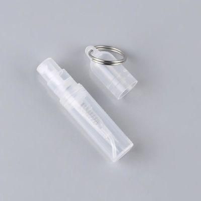 2ml 3ml 4ml 5ml Custom PP Plastic Perfume Spray Bottle/Pen with Key Ring Mini Travel Atomizer