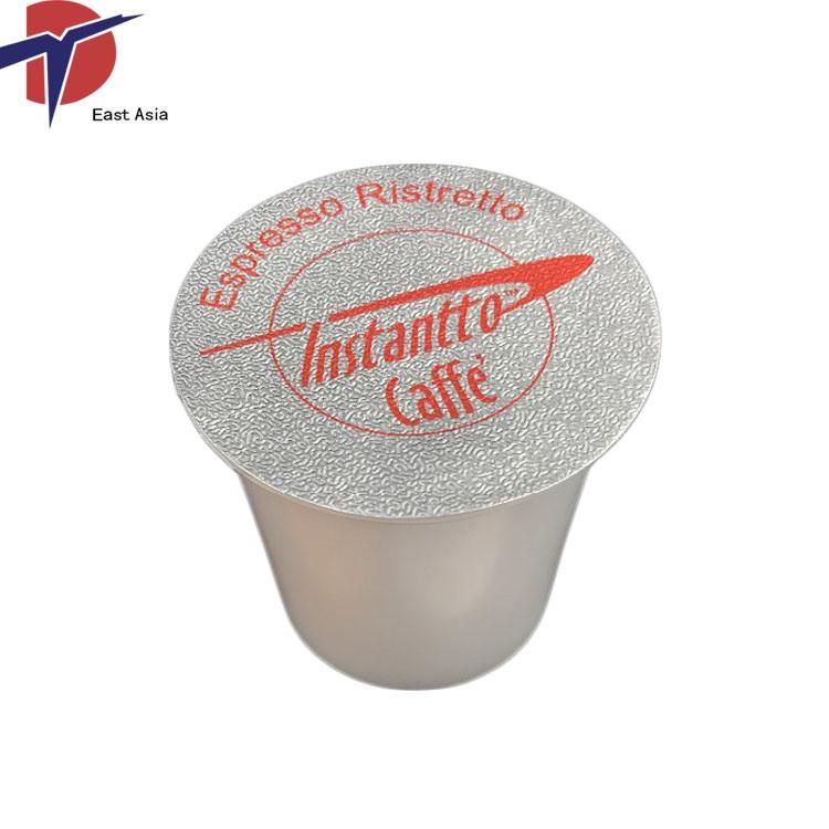 Printed Embossed Die Cut Aluminum Foil Heat Seal Lids