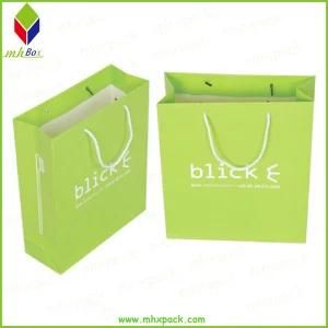 Customized Art Paper Handle Gift Shopping Bag