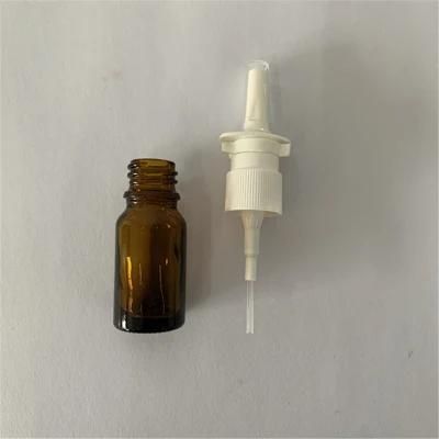 10ml Amber Glass Bottle with Nasal Spray
