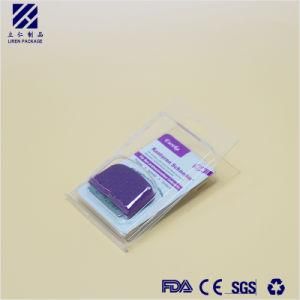 Silicone Clamshell Blister Packaging with Cardboard Insert for Razor Blade