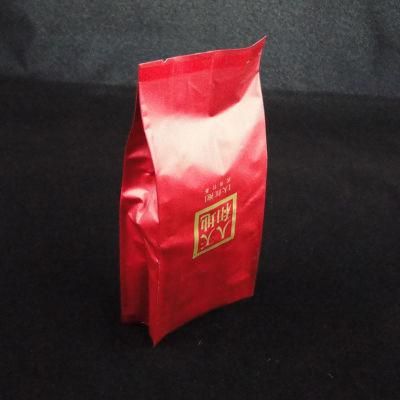 Custom Logo Side Gusset Plastic Aluminum Foil Tea Packing Bags