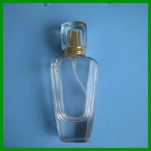 High Quality 100ml Crimp Perfume Glass Bottle with Sprayer