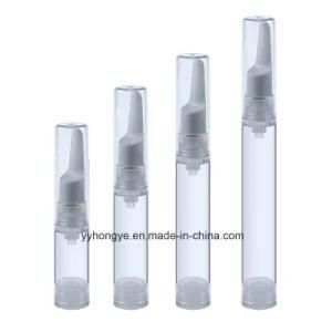 5ml Cosmetic Packaging Transparent as Plastic Airless Pump Eye Cream Bottle