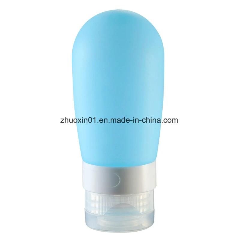 Bulb Shaped Silicon Bb Cream Bottles with Flip Top Cap