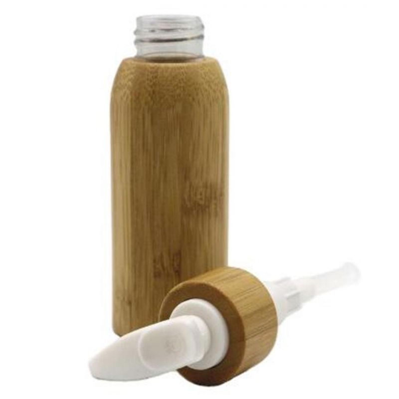 Bamboo Pet Patterned Cosmetic Cream Pump Bottle
