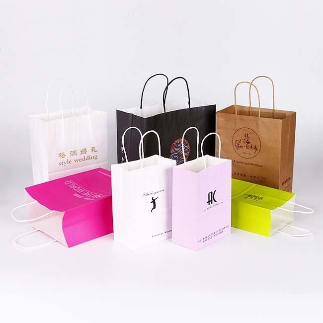 Colorful Customized Printed Kraft Paper Bag Manufacturers