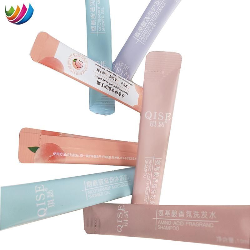 OEM Personal Care Portable Sachet Plastic Metallized Cosmetic Packaging Bag
