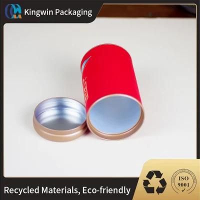 Paper Cylinder Cardboard Paper Tube Wine Bottle Package Premium Customized Factory Direct