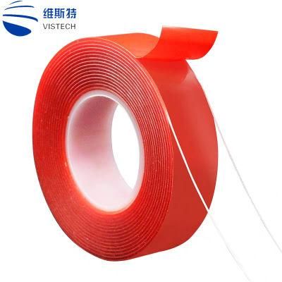Double Sided Tape Heavy Duty, Multipurpose Mounting Tape. Transparent Wall Tape, Washable Strong Sticky Tape Poster Carpet Tape for Home, Office