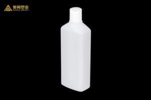 Flat Square Plastic Bottle Grease Bottle Shampoo Shower Gel Thickened Frosted Plastic Bottle with Plastic Cover