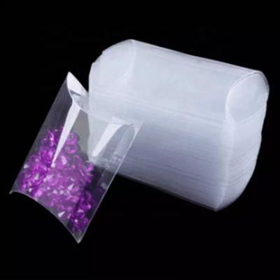 Custom Pet PVC Pillow Packaging Clear Plastic Box