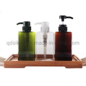 Custom 450ml 650ml Plastic Shampoo Bottles with Good Quality
