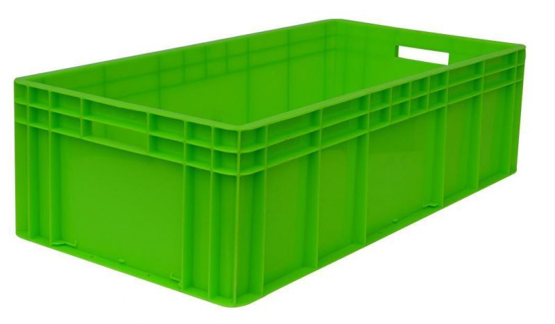 EU4822 100% Virgin PP Plastic Box, Turnover Box, Plastic EU Standard Turnover Box, Storage Plastic Box