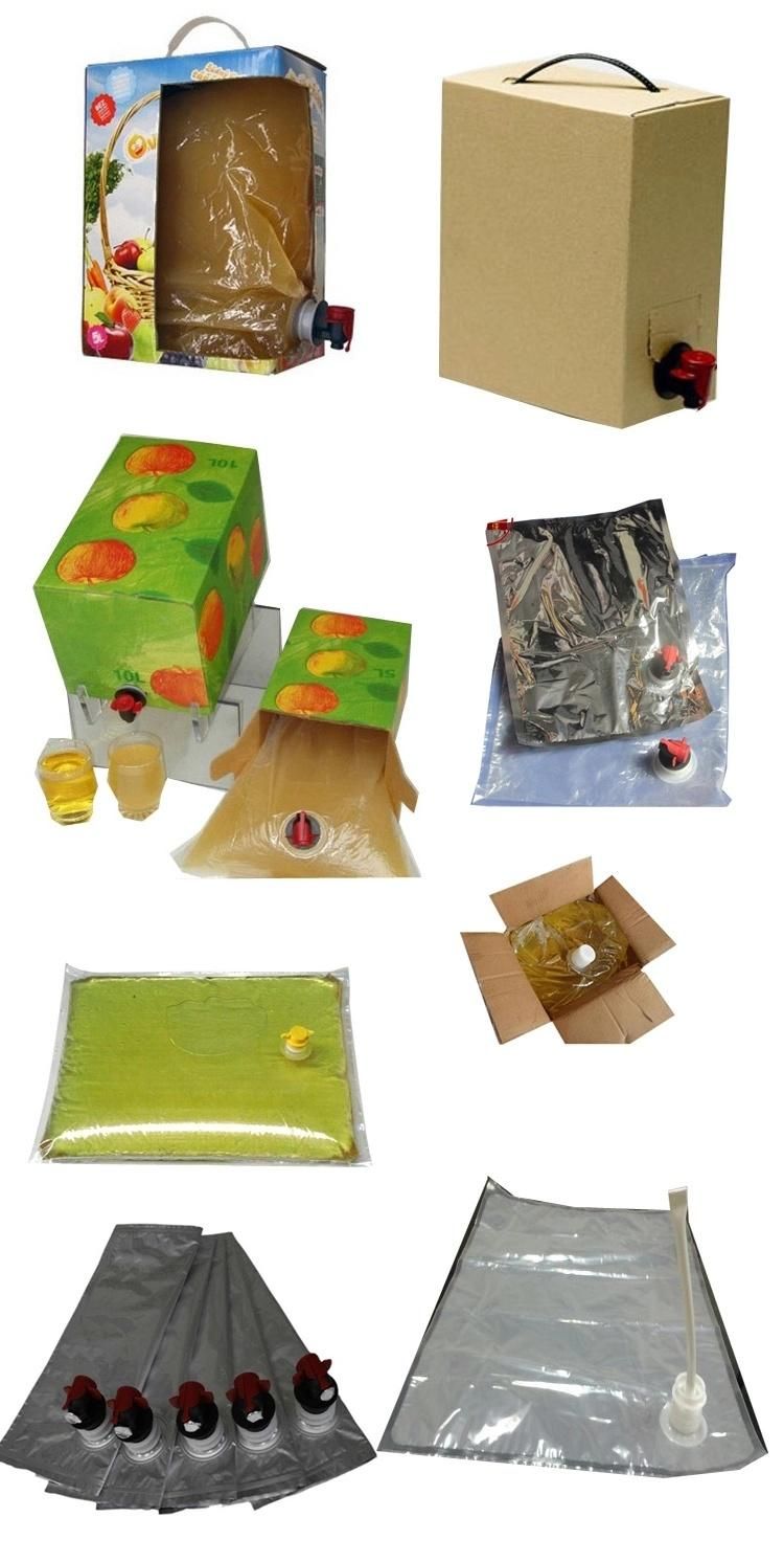 Custom Wholesale 2L/3L/5L Disposable Coffee Bag in Box with Valve Coffee Box Dispenser