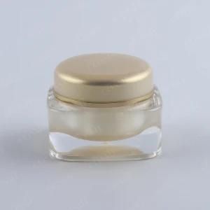 Customerized Acrylic Classical Round Cream Jars for Cosmetic Packaging