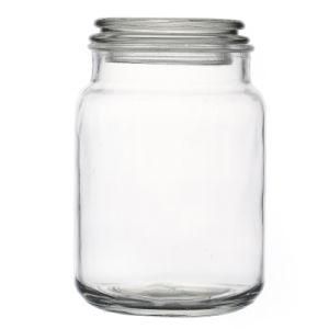 Glass Jars Suppliers Hot Selling Clear Storage Food Round Glass Jar for Kitchen