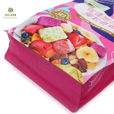 Plastic Packaging Zipper Bag Biodegradable Fruit Oatmeal Food Bag