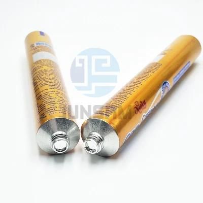 Foldable Pure Aluminum Tubes Free Samples Low MOQ Collapsible Container