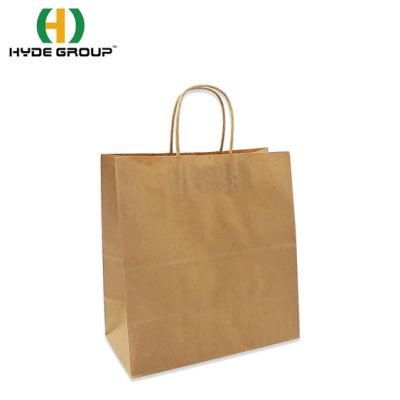 Brown Kraft Bag All Sizes Custom Printed Food Grade Kraft Paper Bag for Coffee, Tea, Bakery, etc