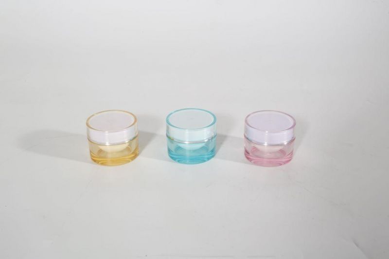 Luxury Cosmetic Containers 5g 10g 15g 20g 30g 50g Cosmetic Acrylic Plastic Cream Jar