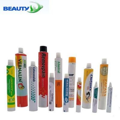 Aluminum Collapsible Tubes for Pack Pharmaceutical Skin Inflammation Cream