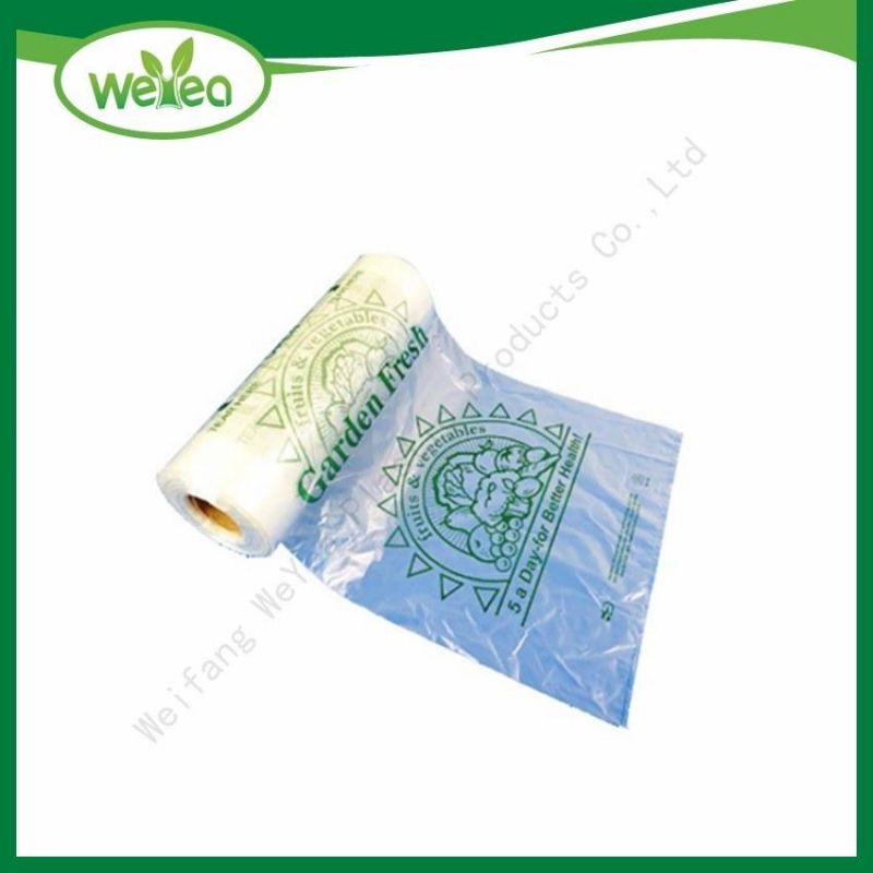 Clear Shopping Plastic Bags on Roll