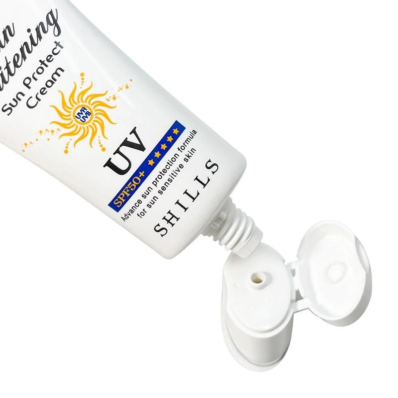 5 Layer Sun Protection Cream Tube with Oval Screw Lid