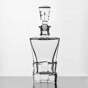 Fancy Custom Empty 250ml 450ml 750ml 1L Whisky Brandy Vodka Decanter Alcohol Liquor Wine Glass Bottle