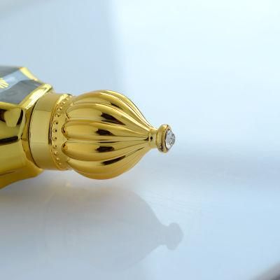 10ml Essential Oil Roll on Glass Bottles Silver/ Golden Arabic Style Perfume Bottle