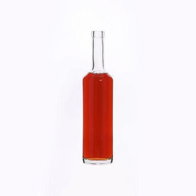 Top Selling White Round Luxury Personal Care Cosmetic Glass Bottle