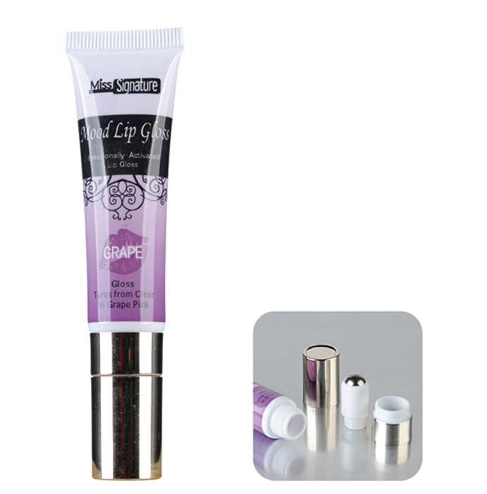 Cosmetic Container Wholesale Round Empty Plastic Lipstick Tube Eye Serum Massage Tube with Arylic Cap