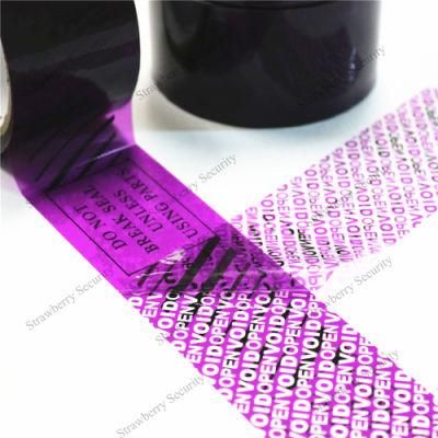 2021 Hot Sell Security Tape for Carton Sealing