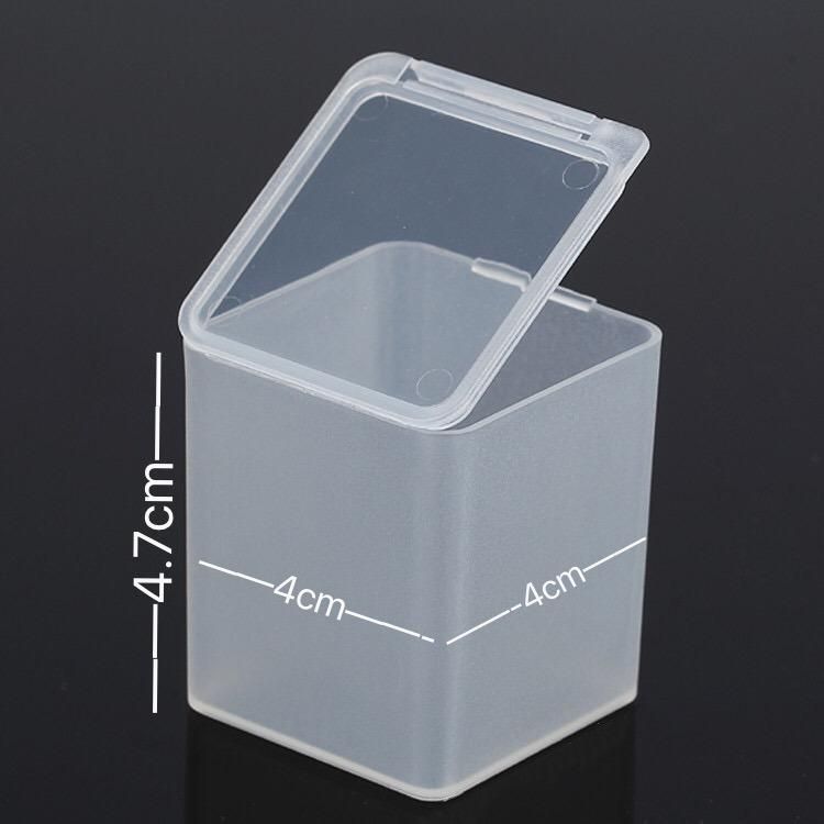 Custom High Quality Empty Frosted Printed Plastic Storage Display Box for Small Daily Necessities