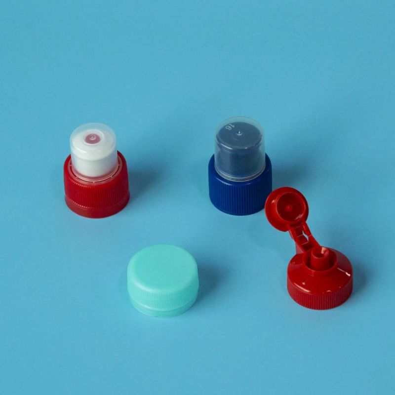 Competitive Price 28mm Sport Push Pull Cap Plastic Sport Water Bottle Caps