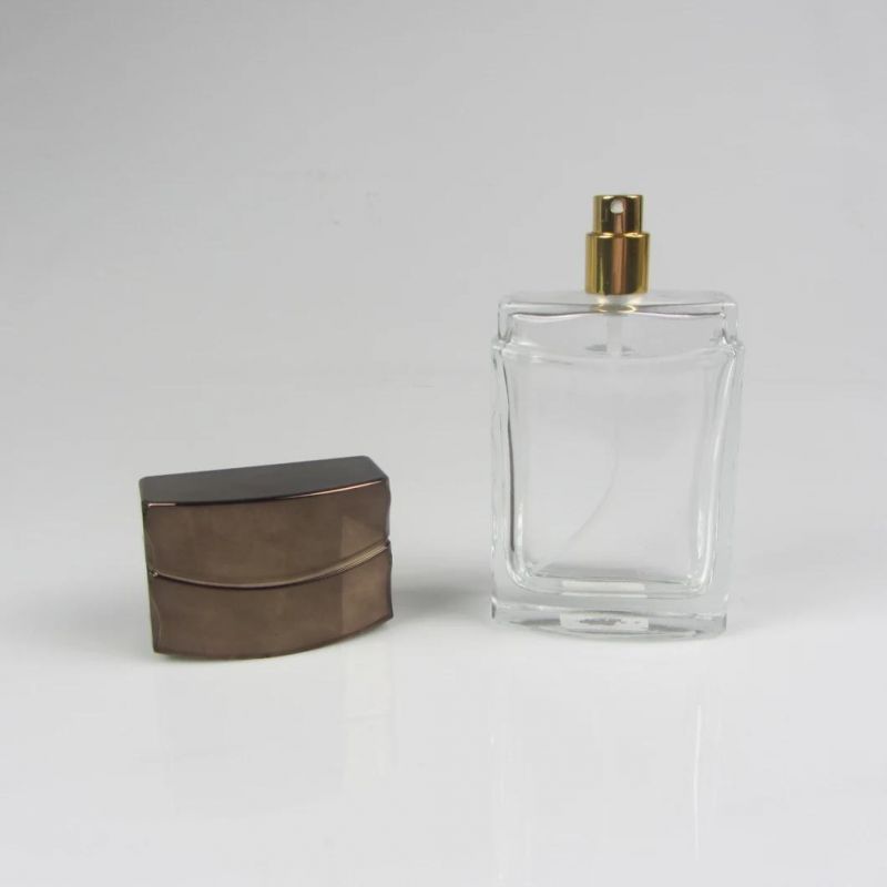 High Quality Transparent OEM Glass Perfume Bottle 100ml Set