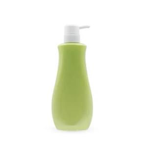 650ml Pet Transparent Cosmetic Packaging Shampoo Bottle Plastic Container