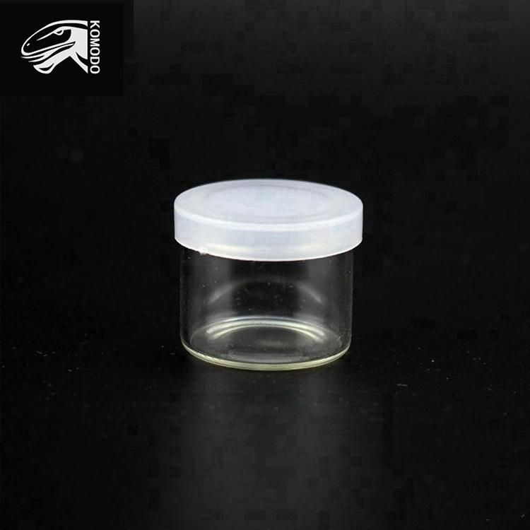 China Supplier Food Grade Latest 6ml Clear Glass Jar