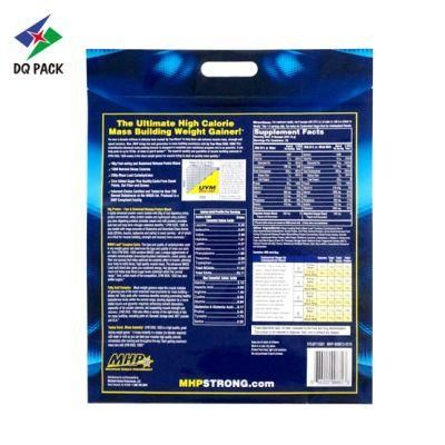 Supplement Powder Food Packaging Bag Manufacturer Plastic Stand up Pouch Matte Glossy Finish Pouch with Zipper