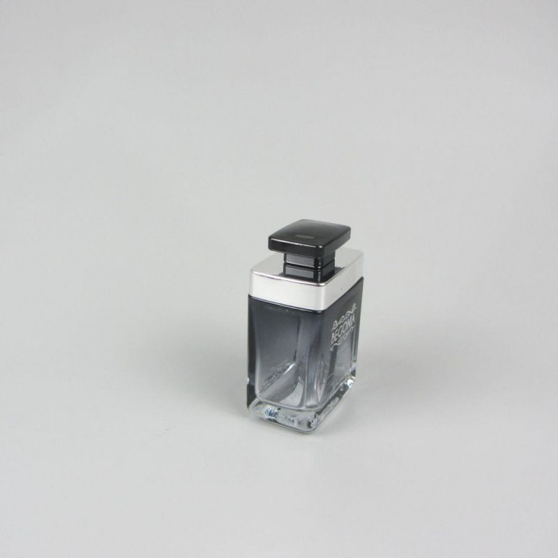 Square 100ml Perfume Glass Spray Bottle for Perfume