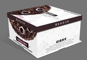 Custom White Cardboard/ Corrugated Board Litho Colour Printing Cake / Food Shipping Packaging Gift Box