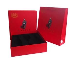 Luxury Custom High Quality Wine Box for Gift Set (YY-W0239)