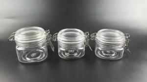 Square Pet Kilner Jar for Cosmetic (NJ22)