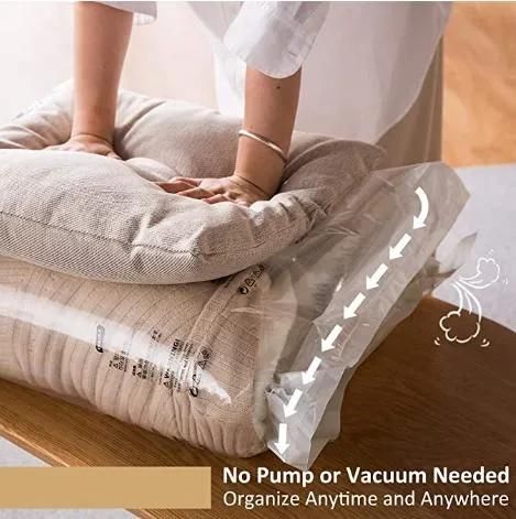 Clothing Vacuum Bag Plastic Bag with Zipper
