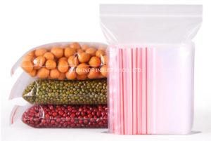 Large LDPE Zipper Bag for Fresh Food Storage Reusable Bag