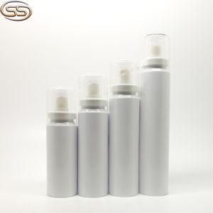 80ml 100ml 120ml 150ml Mist Sprayer Pet Bottle Packaging Set Skin Care Cylinder White Bottles