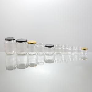 Airtight Glass Storage Container Crystal Wholesale Food Jar with Screw Cap