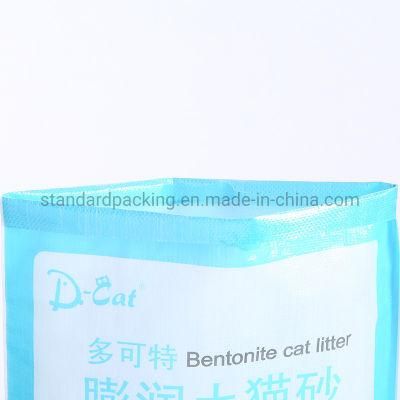 China Factory Package Bag for Silica Gel Cat Litter for Wholesale 20 Kg with Custom Design