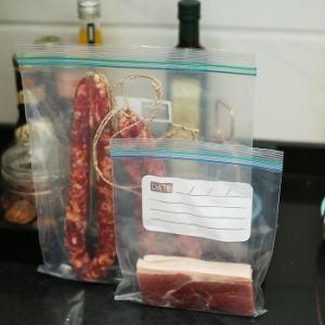 Food Package Fresh-Keep Storage Bag Reusable Freezer Bag Jewelry Zipper Transparent Sealed Bag