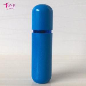 50ml Round Shaped Blue Color Vacuum Pump Bottle for Skin Care Packaging